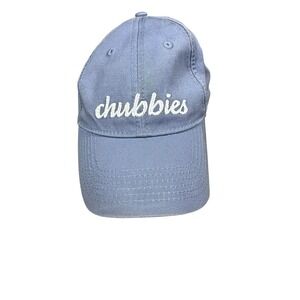 Chubbies Baseball Cap Mens OSFM Blue Harding-Lane Embroidered Logo Dad Hat